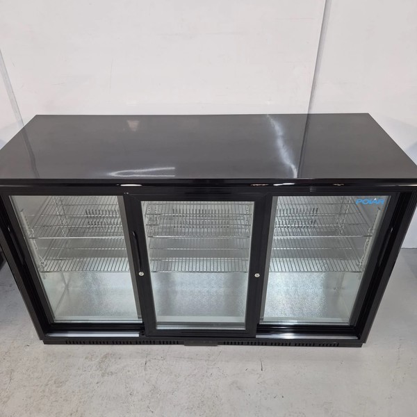 Polar Triple Sliding Door Bottle Cooler