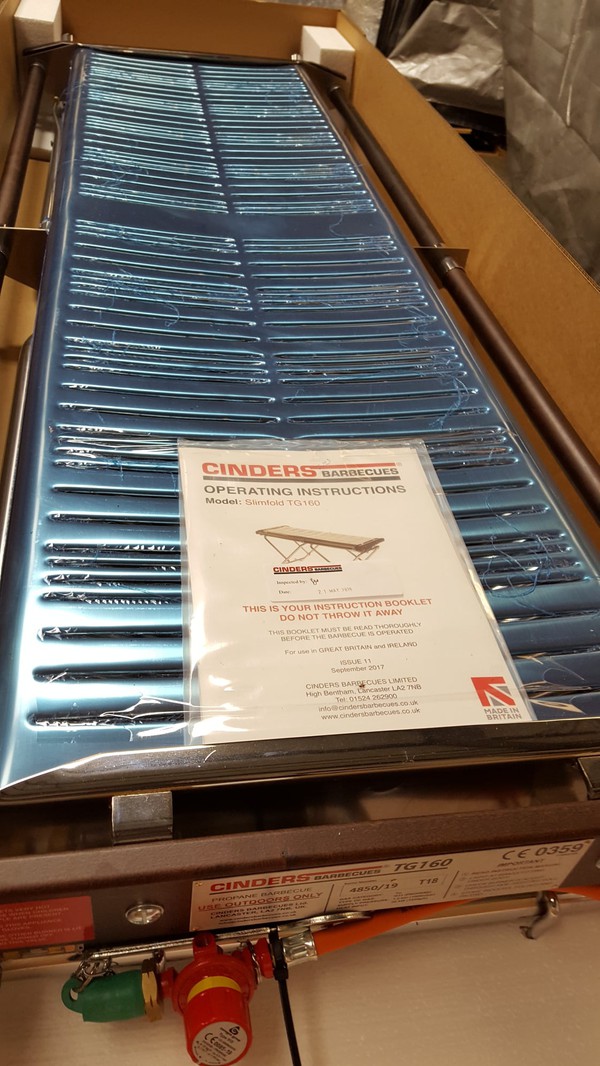 New B grade Cinders BBQ TG160