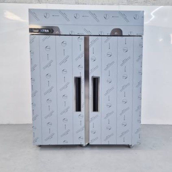 Double door upright fridge for sale