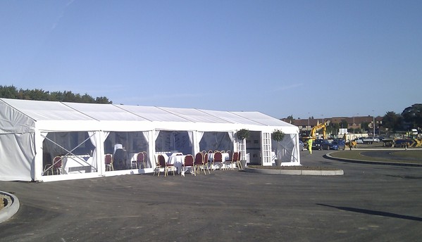 Secondhand 18m x 6m Marquee