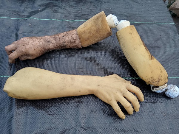 Film prop arms