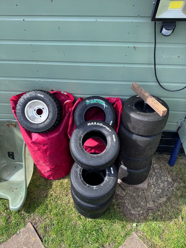 Rotax Max Evo Senior Kart tyres