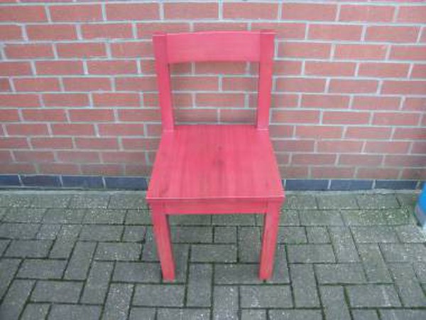 red oak dining chairs