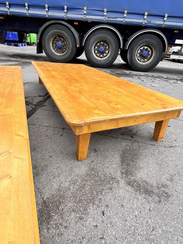 Low Wooden Tables