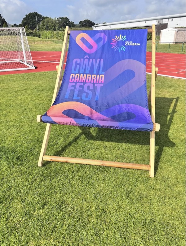 Giant Wooden Deckchair