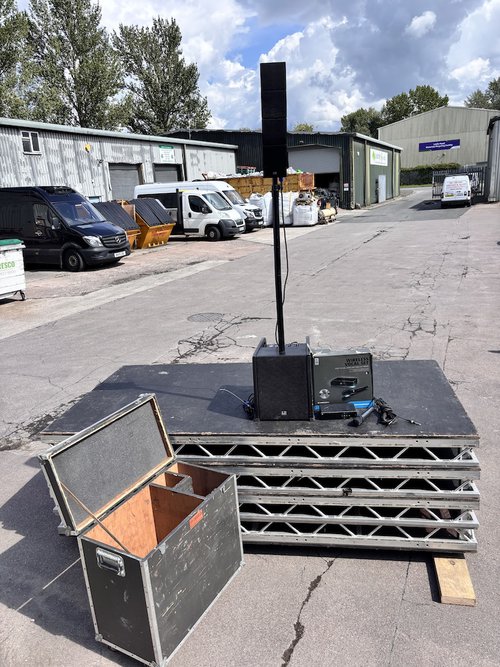 3x Separate PA Systems And Microphone Kits - Cheshire