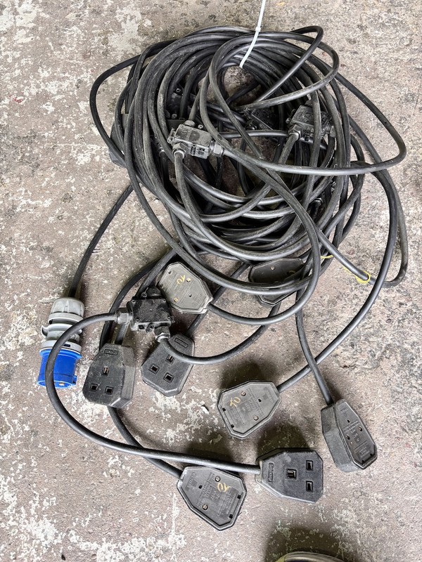 Job Lot of Electrical Cables - Cheshire 6