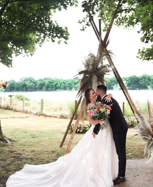 Tipi Wedding Arch