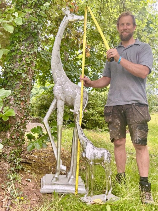 2x Realistic Giraffe and Baby Giraffe - Cheshire 12