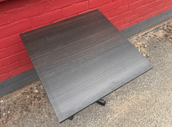 Black Restaurant Tables