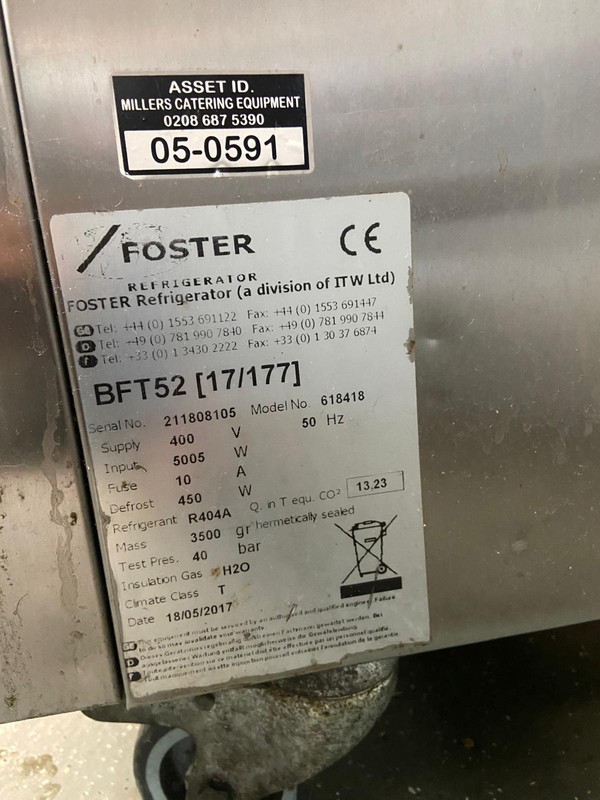 Secondhand Blast Chiller For Sale