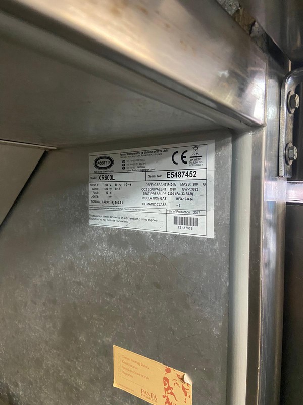 Secondhand Stand-Up Freezer For Sale