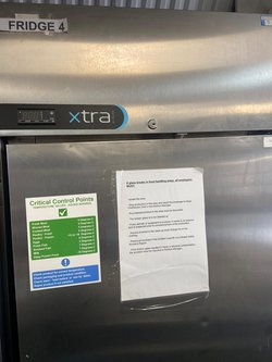 Secondhand Stand Up Fridge For Sale