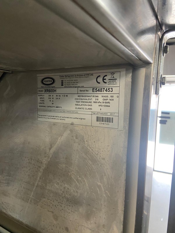 Secondhand Stand Up Fridge For Sale