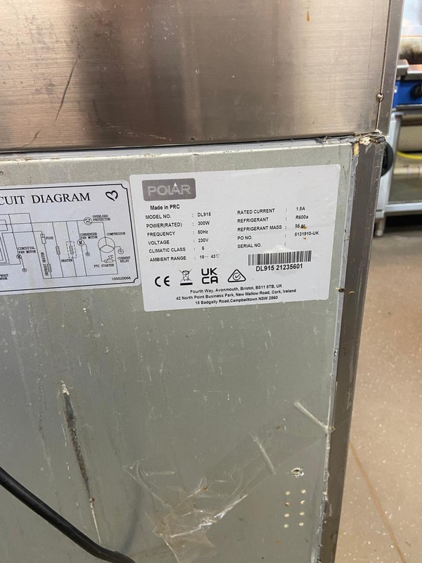Secondhand Under Counter Fridge For Sale