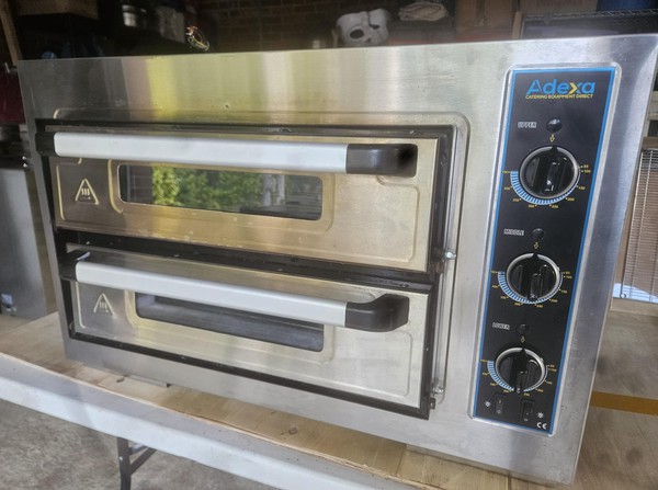 Adexa Twin Deck Pizza Oven For Sale