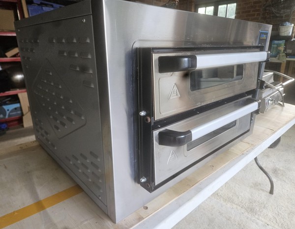 Used Adexa Twin Deck Pizza Oven