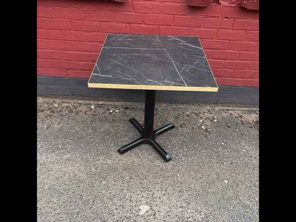 New Black Marble Tables For Sale