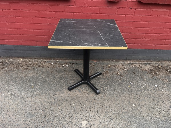 New Black Marble Tables For Sale