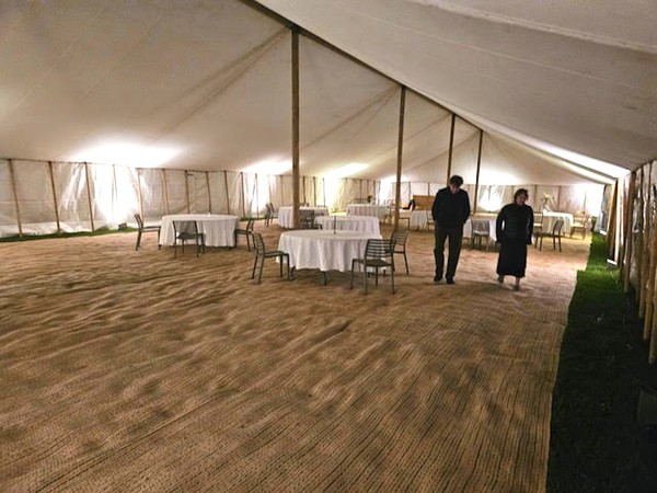 100ft x 40ft Pole Marquee - Cambridgeshire 5