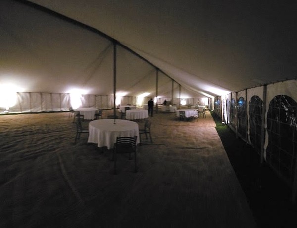 100ft x 40ft Pole Marquee - Cambridgeshire 8