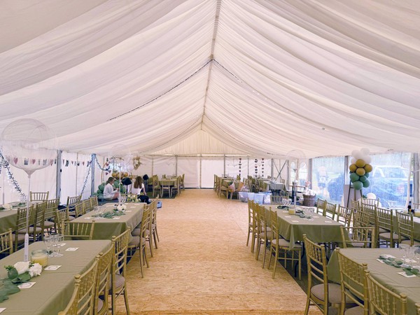 9m x 18m clear span marquee for sale