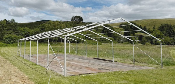 Aluminium framed marquee for sale