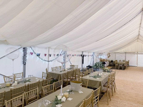 Used 9m x 18m Roder marquee (Party frame)