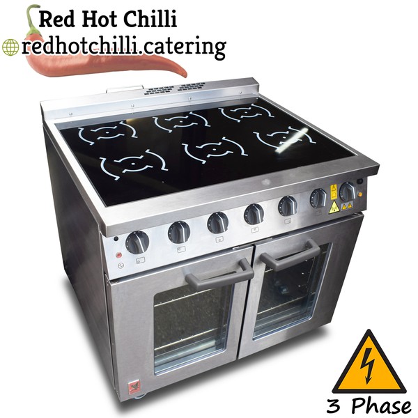 Secondhand Falcon 6 Zone Induction Range Oven For Sale