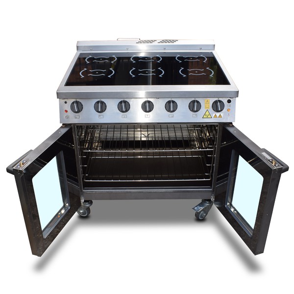 Secondhand Falcon 6 Zone Induction Range Oven For Sale