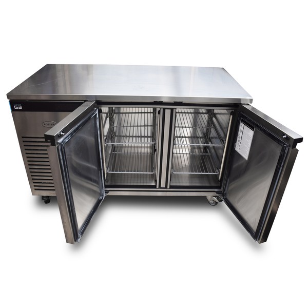 Secondhand Foster G3 2 Door Prep Fridge For Sale