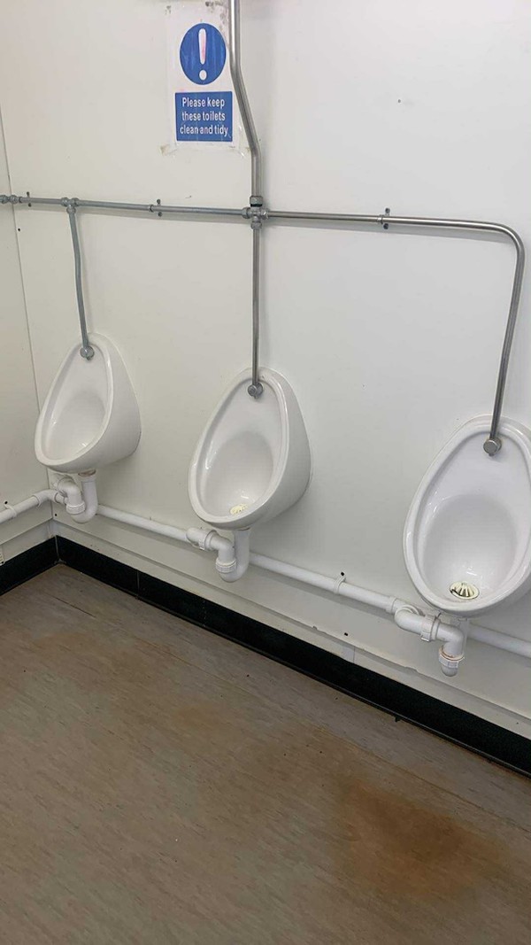 4 + 1 Anti Vandal Steel Jackleg Toilets