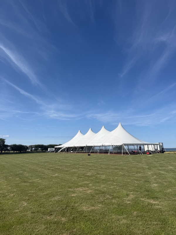 Like New Sailcloth Marquee