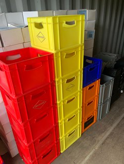 Coloured Plate Boxes For Sale