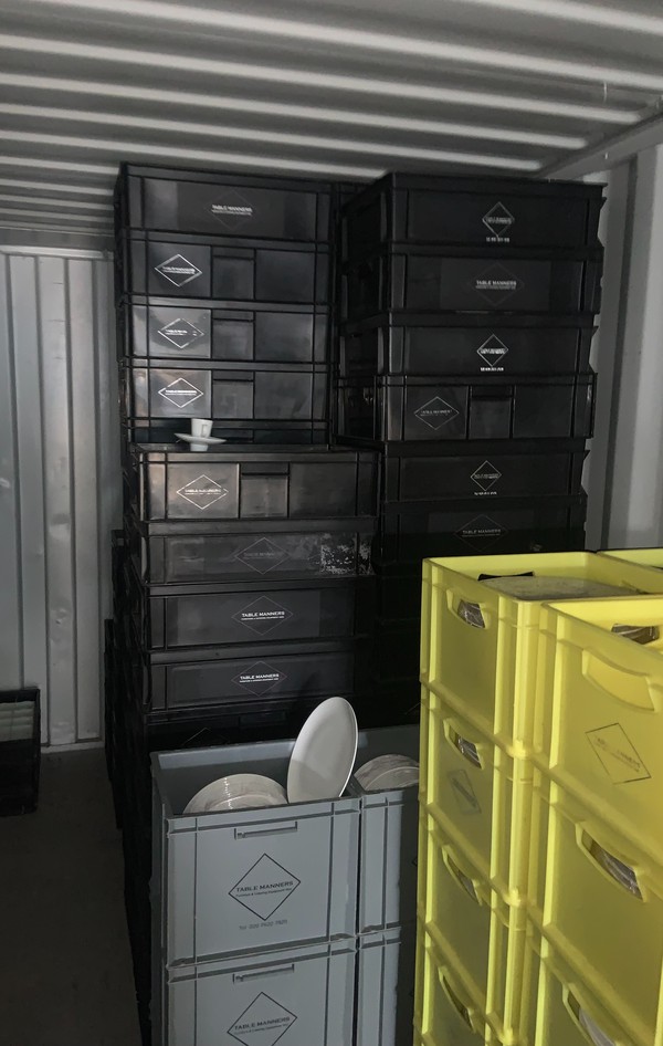 Secondhand Glass Crates