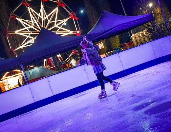 Synthetic Ice Rink