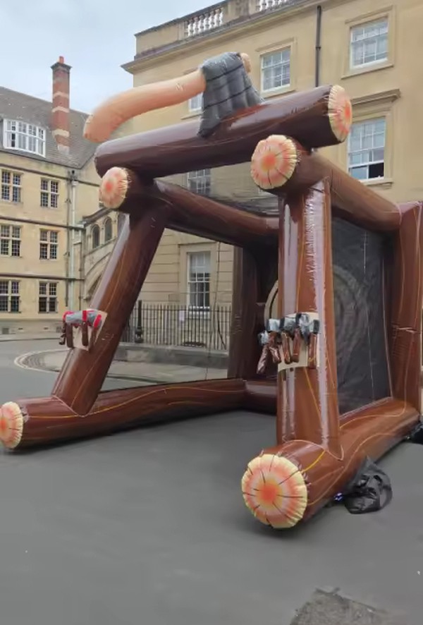 14ft Inflatable Axe Throwing