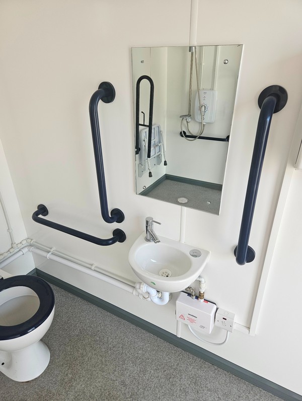 Disabled Toilet And Shower
