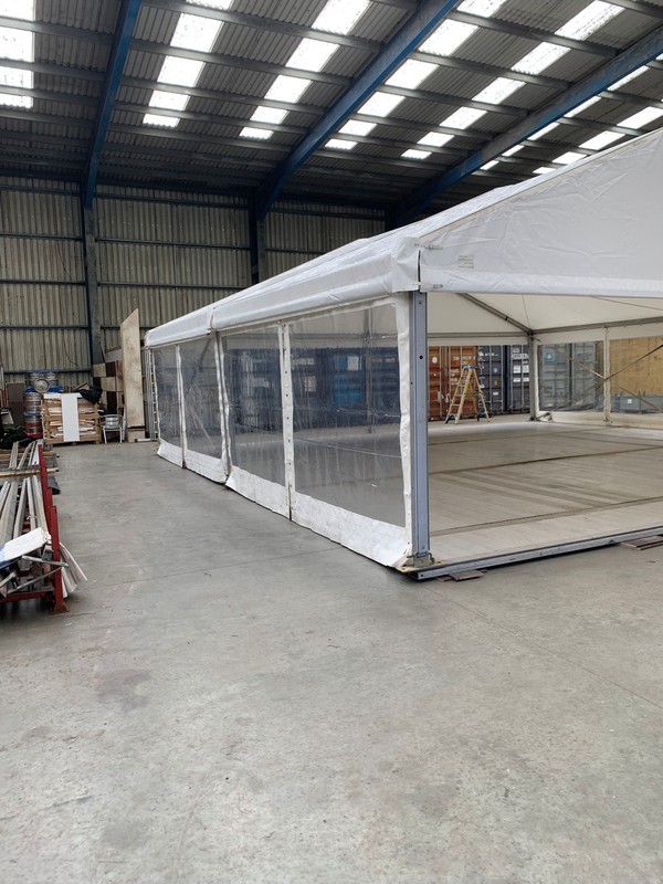 10m x 10m Marquee With Aluminium Floor