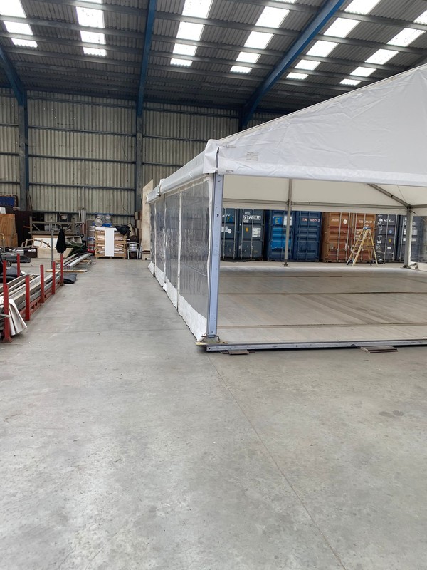 Used 10m x 10m Marquee