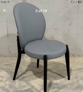 grey dining chair