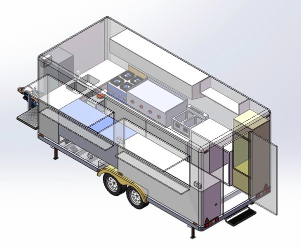 Mobile Kitchen Trailer