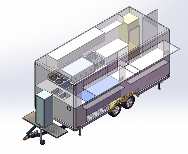 New Mobile Kitchen Trailer