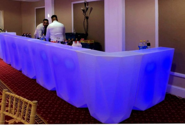 Modular bar counter for sale - Colour changing LED
