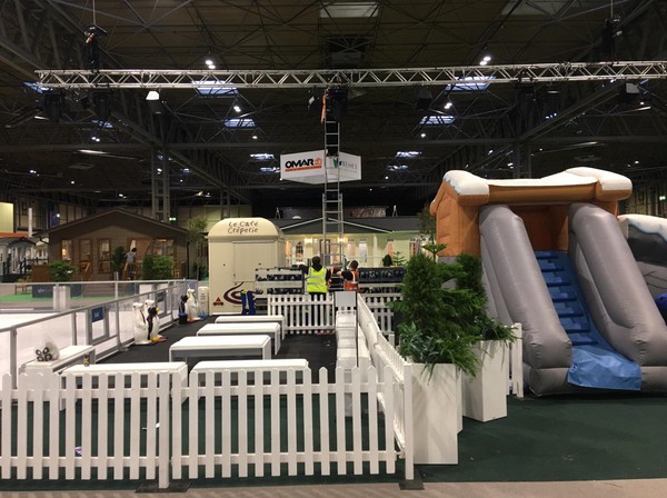 Synthetic Ice Rink And Equipment