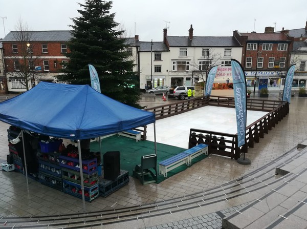 Used Synthetic Ice Rink And Business