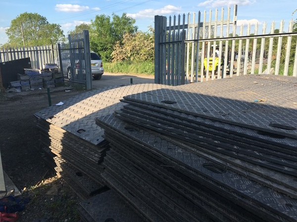 Heavy duty ground mats