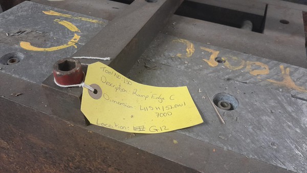 Tool No 230 Ramp edging C
