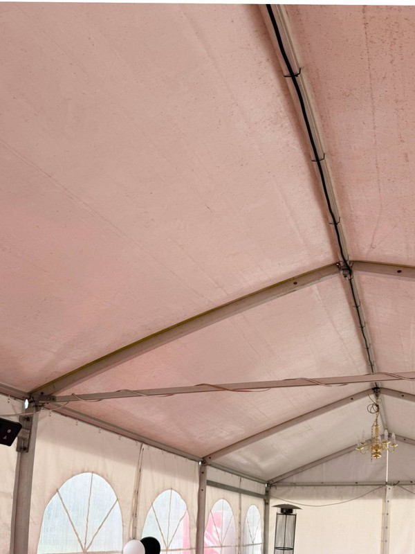 Marquee roof