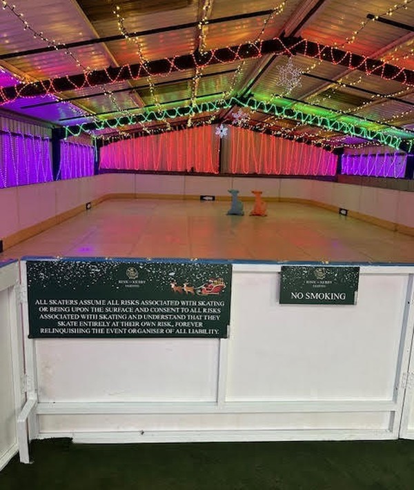 Secondhand 15m x 8m Skate Rink